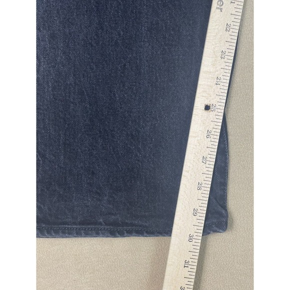 Levis Jeans Mens 42x32 Black 501 XX Denim Button Fly Casual Straight Adult - Picture 6 of 14